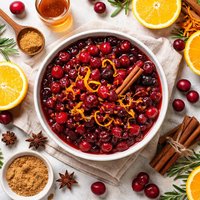 Brandied Cranberry Orange Sauce