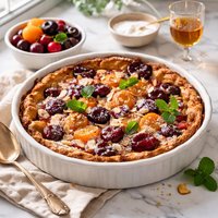 Brandied Fruit Clafouti