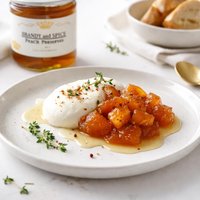 Brandy and Spice Peach Preserves Lisa Sizemore