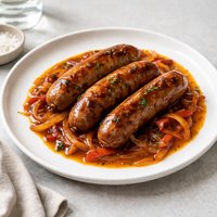Brats in Sauce