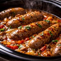 Bratwurst in Sauce Crock Pot