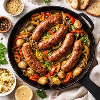 Bratwurst Skillet