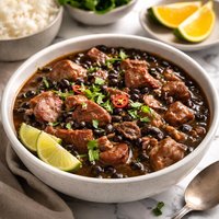 Brazilian Black Bean and Pork Stew