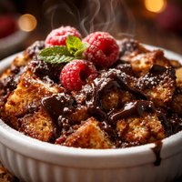 Bread Chocolate Pudding