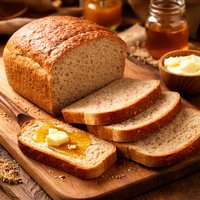Bread Machine Buttermilk and Honey Wheat Bread