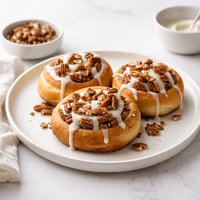 Bread Machine Cinnamon Pecan Buns
