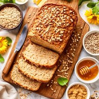 Bread Machine Oatmeal Sunflower Seed Bread