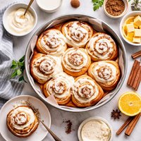 Bread Machine Sourdough Cinnamon Rolls