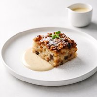 Bread Pudding and Sauce