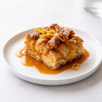 Bread Pudding with Orange Caramel Sauce