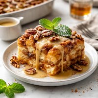 Bread Pudding with Warm Whiskey Sauce