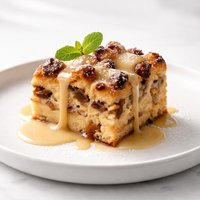 Bread Pudding with Whiskey Sauce