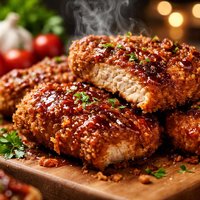 Breaded Bbq Pork Chops