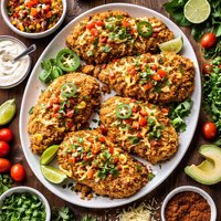 Breaded Ranch or Ranchero Chicken