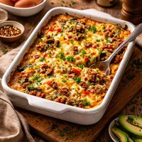 Breadless Egg Casserole