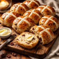 Breadmaker Hot Cross Buns