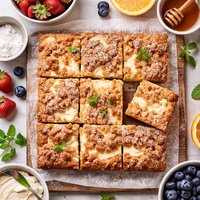 Breakfast Cream Cheese Snack Cake