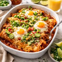 Breakfast Enchilada Eggs