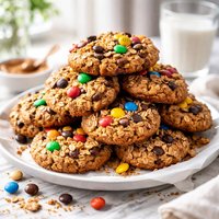 Breakfast Monster Cookies