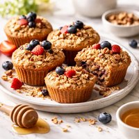 Breakfast Oatmeal Muffins
