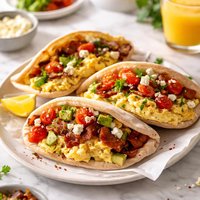 Breakfast Pitas