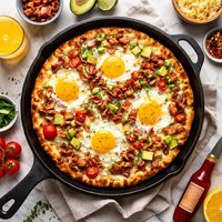 Breakfast Pizza Skillet