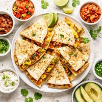 Breakfast Quesdadillas for 2