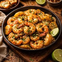 Bridgetown Potatoes West Indian Style Shrimp Scampi