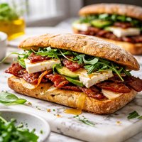 Brie and Bacon Sandwiches
