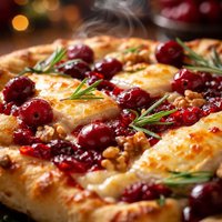 Brie and Cranberry Pizza