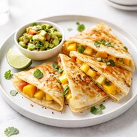 Brie and Mango Quesadillas