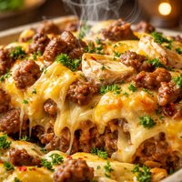 Brie and Sausage Breakfast Casserole