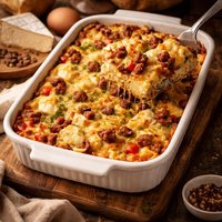 Brie Sausage Breakfast Casserole Treasure Trove 11