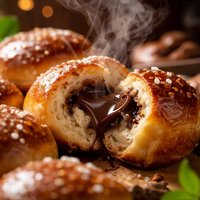 Brioche with Chocolate Centres