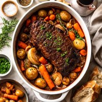 Brisket Pot Roast Style