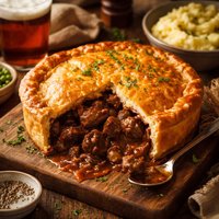 British Beef and Ale Pie