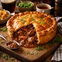 British Steak and Ale Pie