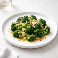 Broccoli Aglio Olio with Garlic and Olive Oil