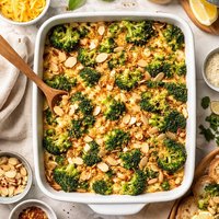 Broccoli Almond Casserole
