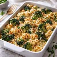 Broccoli and Cauliflower Casserole