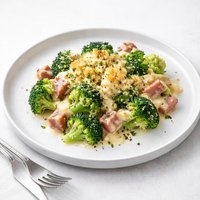 Broccoli and Ham Gratin