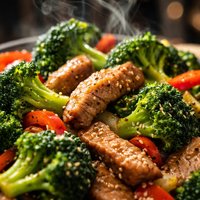 Broccoli and Pork Stir Fry