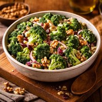 Broccoli and Walnut Salad