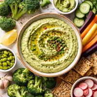 Broccoli and Wasabi Dip