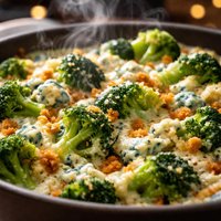 Broccoli Blue Cheese Casserole