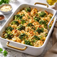 Broccoli Cauliflower Bake