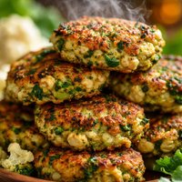 Broccoli Cauliflower Fritters
