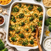 Broccoli Cheddar Bake