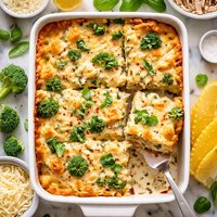 Broccoli Chicken Lasagna