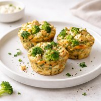 Broccoli Chicken Muffins